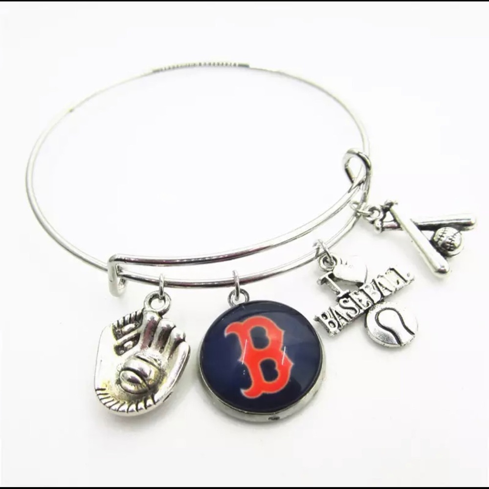 Boston Red Sox Charm Bracelet